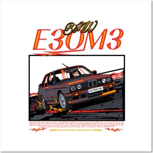 E30 M3 Posters and Art